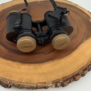 Black and Brown Sunset Binoculars